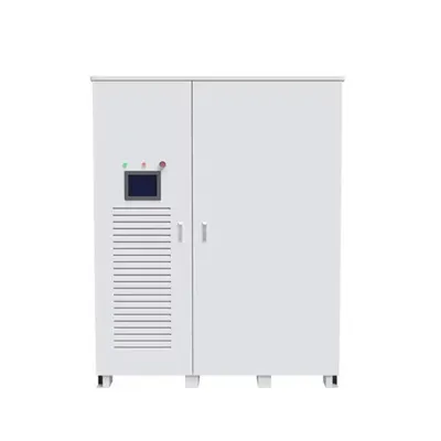 What is the charging current of the energy storage cabinet 